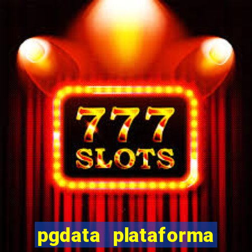 pgdata plataforma de jogos